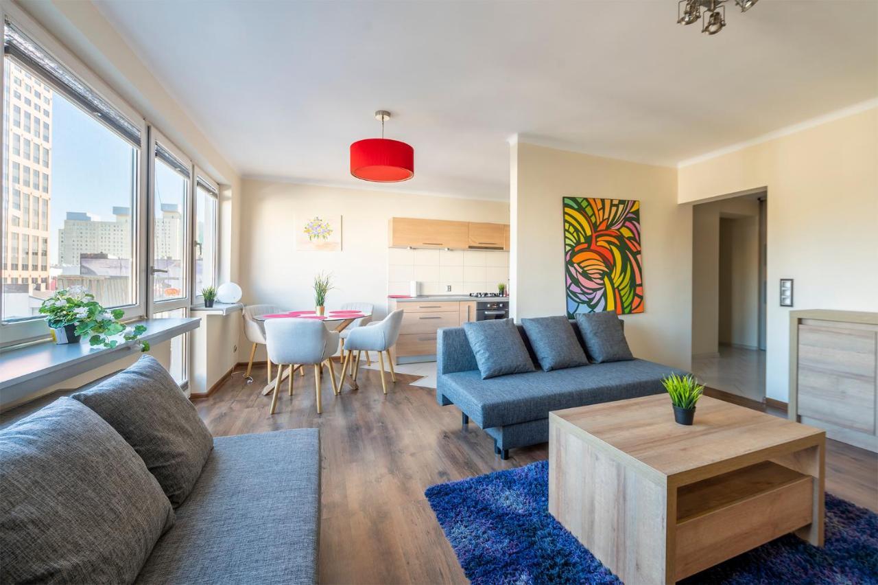 Apartmán Pearl Of Lodz -Off Piotrkowska View Exteriér fotografie