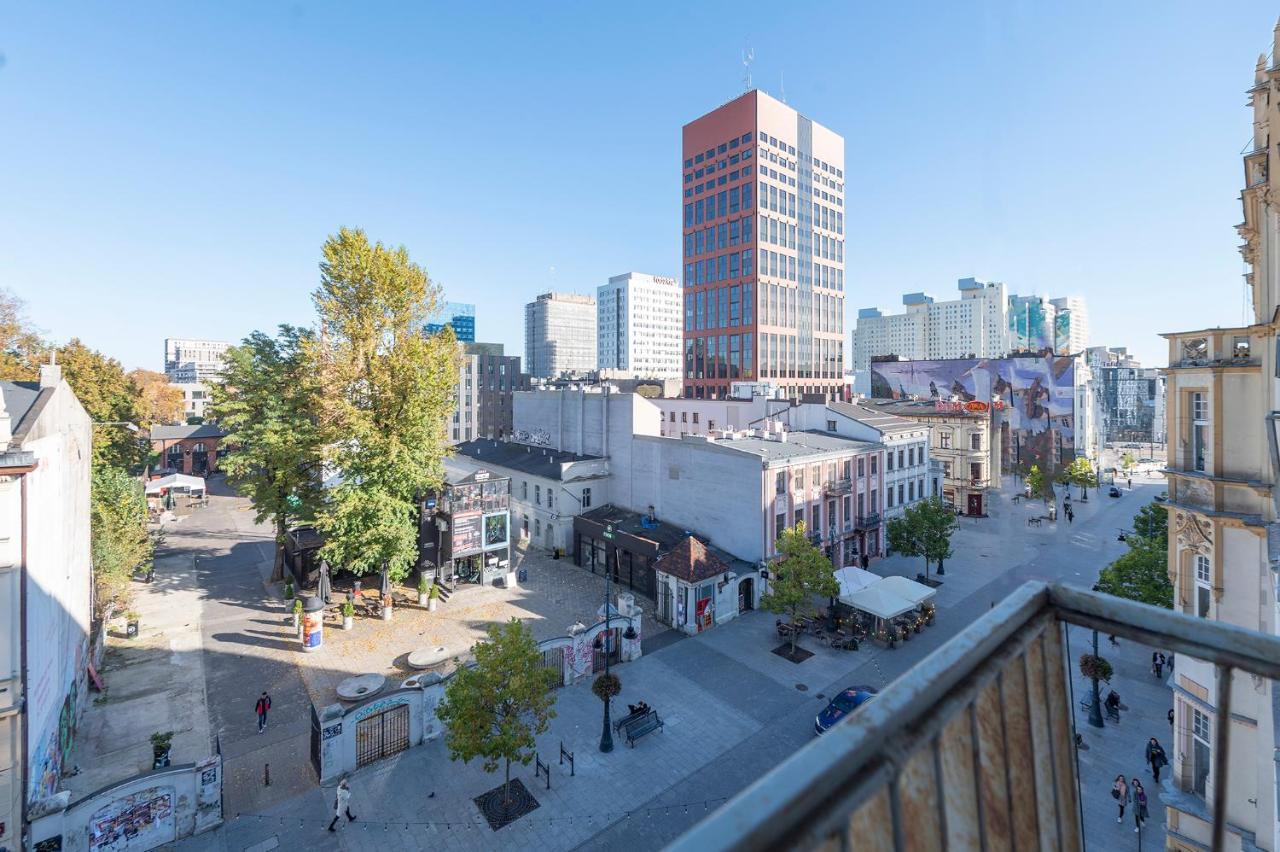 Apartmán Pearl Of Lodz -Off Piotrkowska View Exteriér fotografie